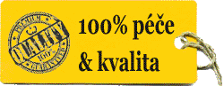 100% péče a garance kvality
