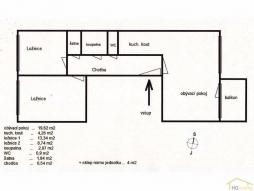 Pronájem, byt 3+kk, 63 m2 - foto 15